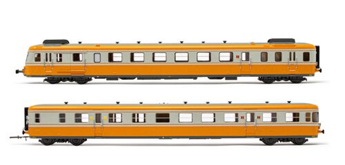Jouef HJ2388 SNCF Triebwagen 2-teil.X2700 orange/grau Ep.IV